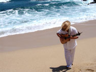 Greg Murat with guitar Cabo San Lucas