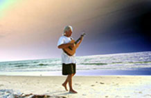 Greg Murat Clearwater Beach with guitar
