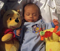 Baby sleeping, such a joy