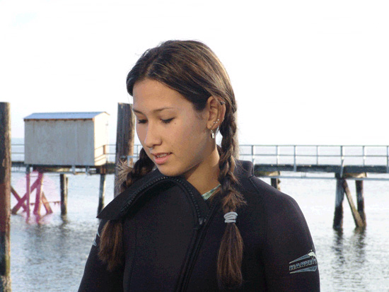 Diver reflections