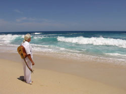 Greg Murat on the beach in Cabo San Lucas
