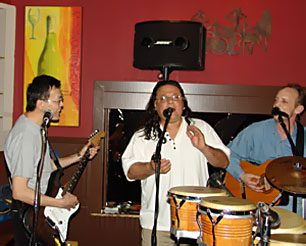 Kenny with Band